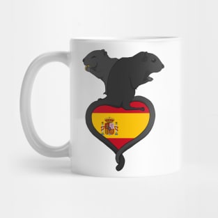 Gerbil Spain (dark) Mug